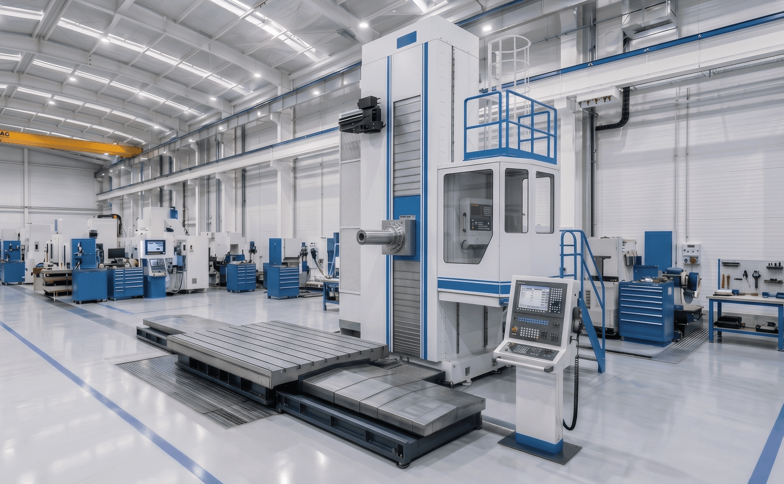 Floor Boring and Milling Machine